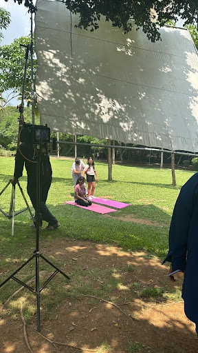 Athlete cast on set for Hiranandani Arena brand film - Orange Videos